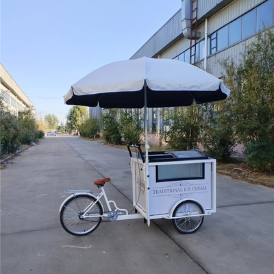 220*87*240cm Triciclo helado con congelador y operación conveniente