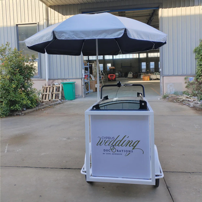 220*87*240cm Triciclo helado con congelador y operación conveniente