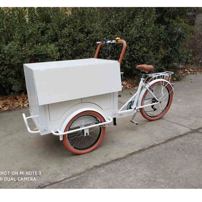 Certificado CE 2023 Triciclo eléctrico de café Certificado CE Bicicleta de café