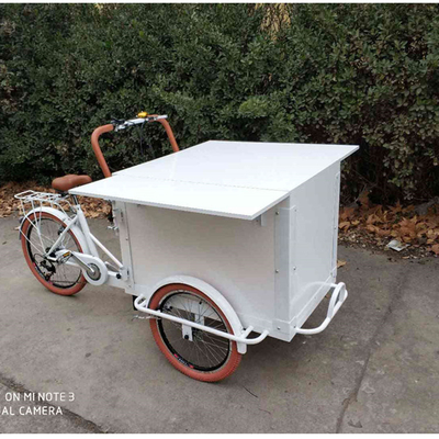 Certificado CE 2023 Triciclo eléctrico de café Certificado CE Bicicleta de café