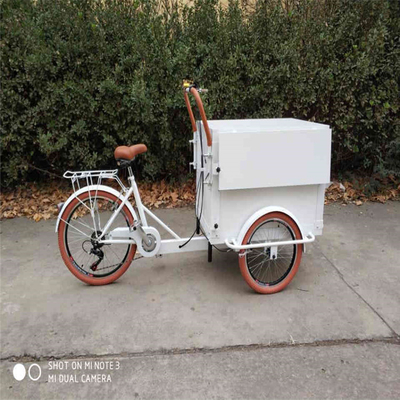 Certificado CE 2023 Triciclo eléctrico de café Certificado CE Bicicleta de café