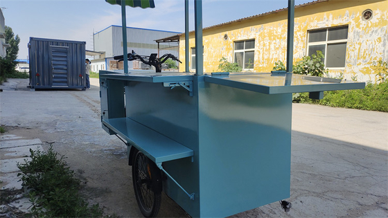 Bicicleta triciclo de alimentos de alta productividad para carrito de venta móvil Triciclo eléctrico