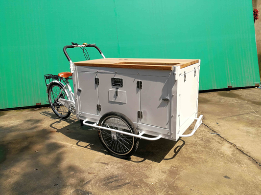 Bicicleta de carrito de café de alta productividad La inversión perfecta para su negocio