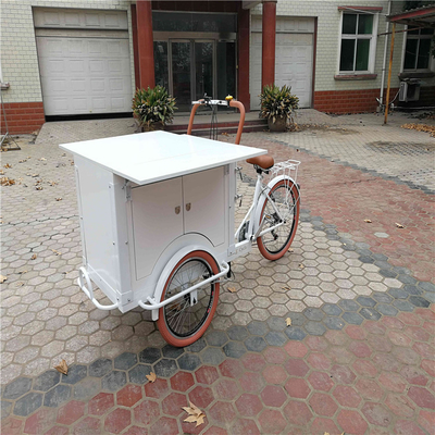 Alta productividad Triciclo personalizado Café Food Bike para la producción de bebidas alimenticias