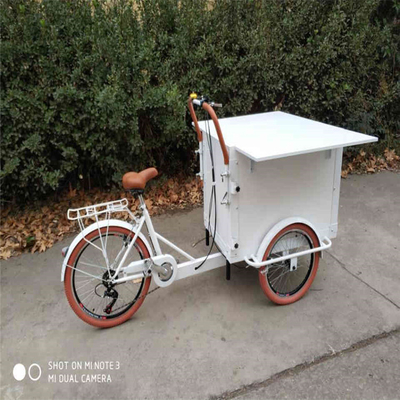 Alta productividad Triciclo personalizado Café Food Bike para la producción de bebidas alimenticias