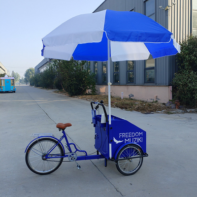 3 Wheel Street Mobile Vending Fast Food Carro de bicicletas con equipo de cocina personalizado