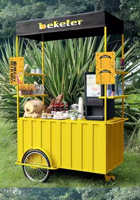 Mercado de carretillas de helados móviles con personalización del sistema de agua y voltaje