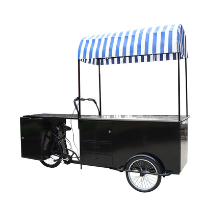 110*70cm carrito de venta de comida para perros calientes móvil con equipos interiores y como su requisito