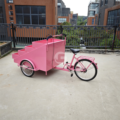 Triciclo eléctrico de comida rápida al aire libre de alta productividad para aplicaciones de panadería