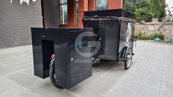 Carro de comida de perritos calientes perfecto para 1-2 personas y hamburguesas de agua en la boca