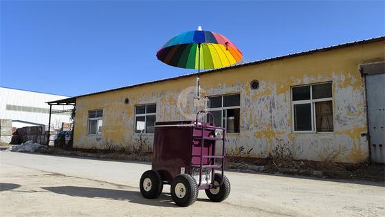 220v/110v Camión móvil para helados Convenio frigorífico congelador en la planta de condimentos