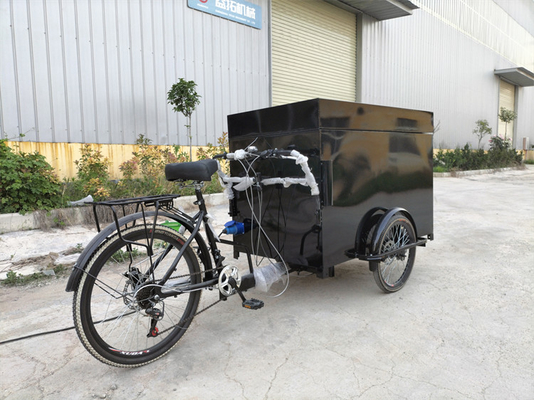 Mejora tu equipo al aire libre con un carrito de bicicletas y un dosel removible hecho de material de maíz