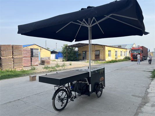 Carritos de venta en la calle al aire libre para el mercado de agricultores versátiles y conveniencia de compras