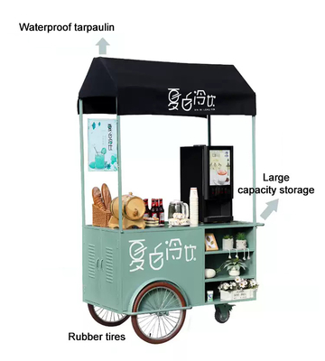 Triciclo multifuncional para la entrega de alimentos en fábricas de alimentos y bebidas Un cambio de juego