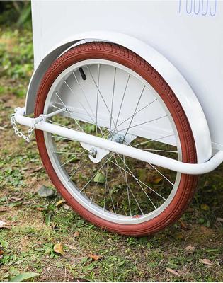 Bicicleta de café Carro de empuje Triciclo personalizable para café móvil