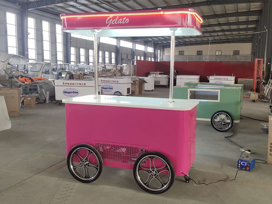 Carro de helados comercial Carro de helados comercial Carro de helados para empresas alimentarias