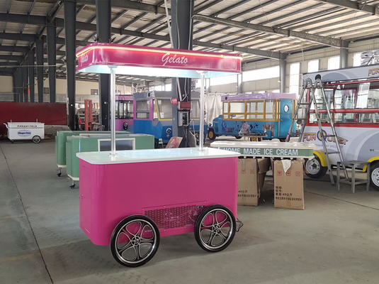 Hot diseño carro de helados interior carro de helados expreso