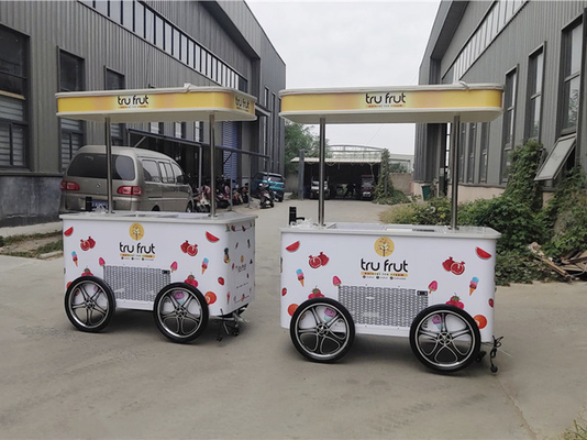 Carritos de bicicletas de comida helados: una forma emocionante y moderna de vender sus golosinas