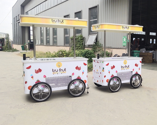Carritos de bicicletas de comida helados: una forma emocionante y moderna de vender sus golosinas