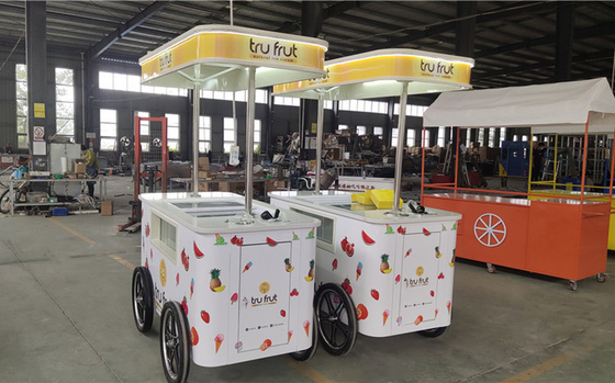 Carritos de bicicletas de comida helados: una forma emocionante y moderna de vender sus golosinas