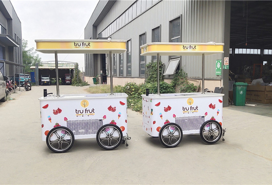 Carritos de bicicletas de comida helados: una forma emocionante y moderna de vender sus golosinas