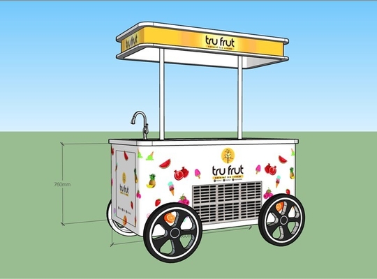 Carritos de bicicletas de comida helados: una forma emocionante y moderna de vender sus golosinas