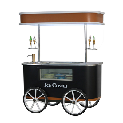Carrito de venta de helados fritos Triciclo de bajo precio a la venta