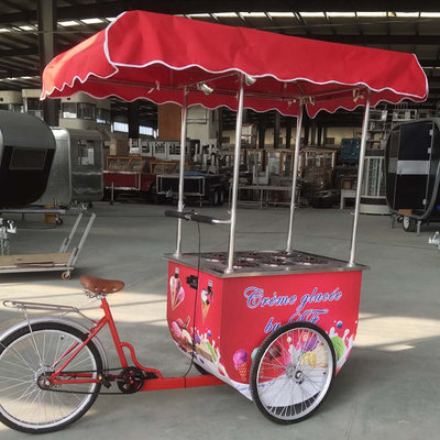 2023 China móvil Carritos de venta de jugo callejero helados Popsicle Cart carritos de comida