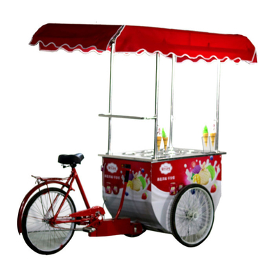 2023 China móvil Carritos de venta de jugo callejero helados Popsicle Cart carritos de comida