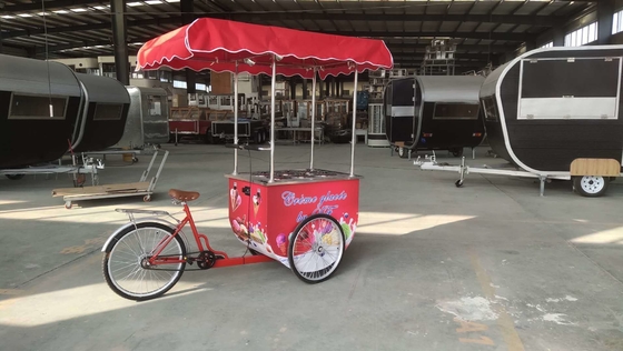 2023 China móvil Carritos de venta de jugo callejero helados Popsicle Cart carritos de comida