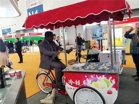 Venta de fábrica de helados furgoneta de comida para la venta/carrito de helados/bicicleta de helados