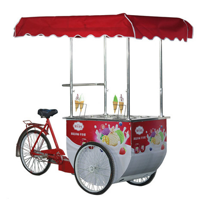 Venta en línea camioneta de comida móvil popsicle carrito de helados camioneta de comida