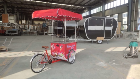 Venta en línea camioneta de comida móvil popsicle carrito de helados camioneta de comida