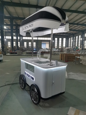 Carro de crema proceso vegetal de diseño único crema de comida rápida