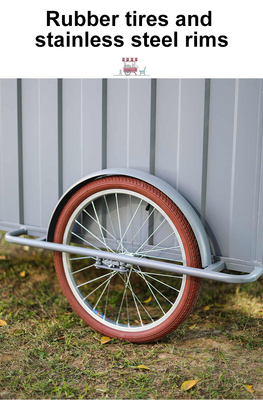 Bicicleta tricicleta de café portátil Carrito de empuje artesanal para cervezas en movimiento