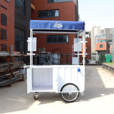 Nuevo estado y chips concesión helado carro de comida triciclo a la venta