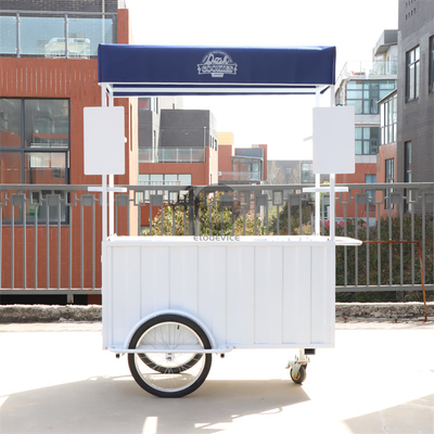 Nuevo estado y chips concesión helado carro de comida triciclo a la venta