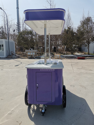 Aplicación callejera Carreta de helados Carreta de helados italiana con estándar europeo