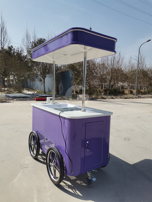 máquina de helados para helados carro de helados con ruedas carro de helados exterior con homologación CE