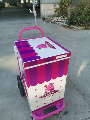 Carritos de helados personalizados carritos de helados carritos de comida móviles con paraguas
