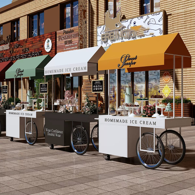 Los lobbies de los hoteles urbanos dan la bienvenida al carrito de helados y café