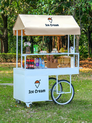 Fácil de operar remolque de bicicletas crepe para dulces ecológicos multifuncional