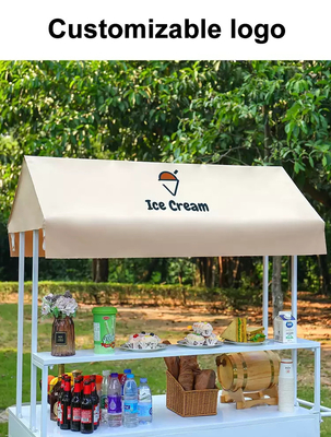 Fácil de operar remolque de bicicletas crepe para dulces ecológicos multifuncional