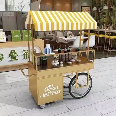 Fácil de operar remolque de bicicletas crepe para dulces ecológicos multifuncional