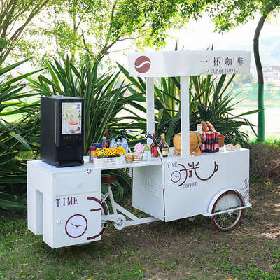 El elegante carrito de bicicletas de helados para aventuras urbanas