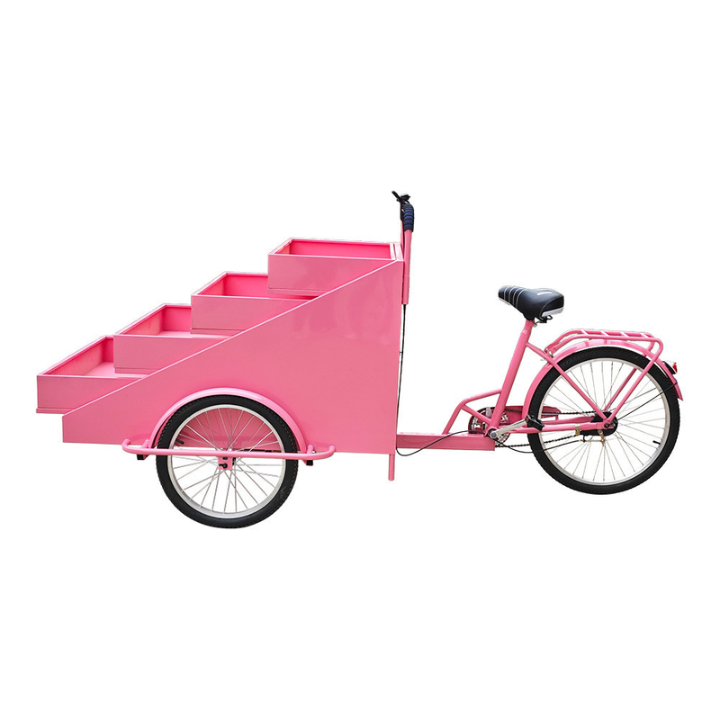 Bicicleta eléctrica de pan personalizada triciclo móvil OEM para verduras y frutas en conservas